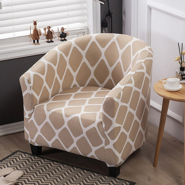 Barrel Club Tube Chair Cover - shopcouchcovers.com