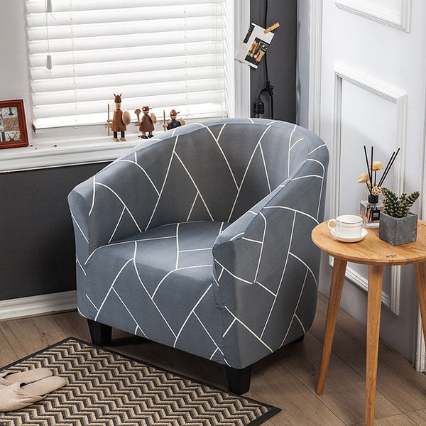 Barrel Club Tube Chair Cover - shopcouchcovers.com