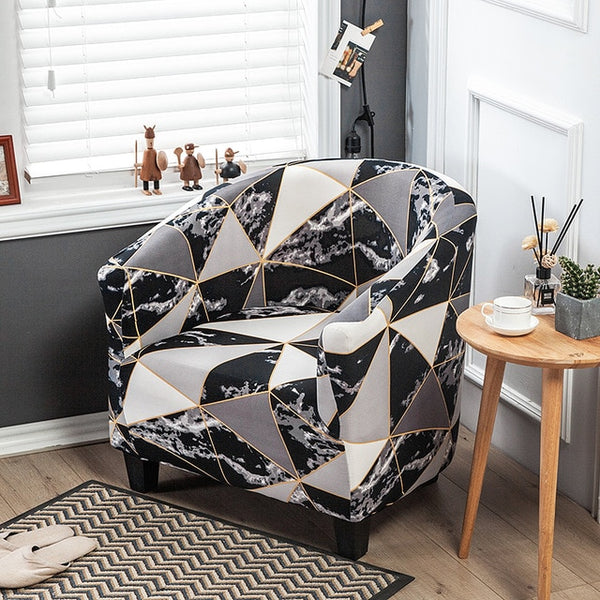 Barrel Club Tube Chair Cover - shopcouchcovers.com