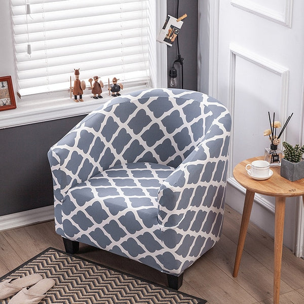 Barrel Club Tube Chair Cover - shopcouchcovers.com