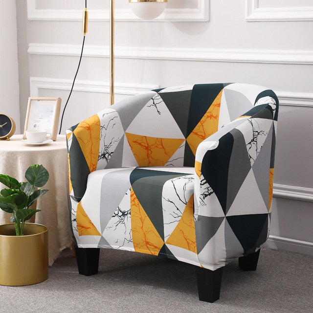Barrel Club Tube Chair Cover