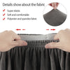 Luxury Velvet Club Tube Chair Cover - shopcouchcovers.com