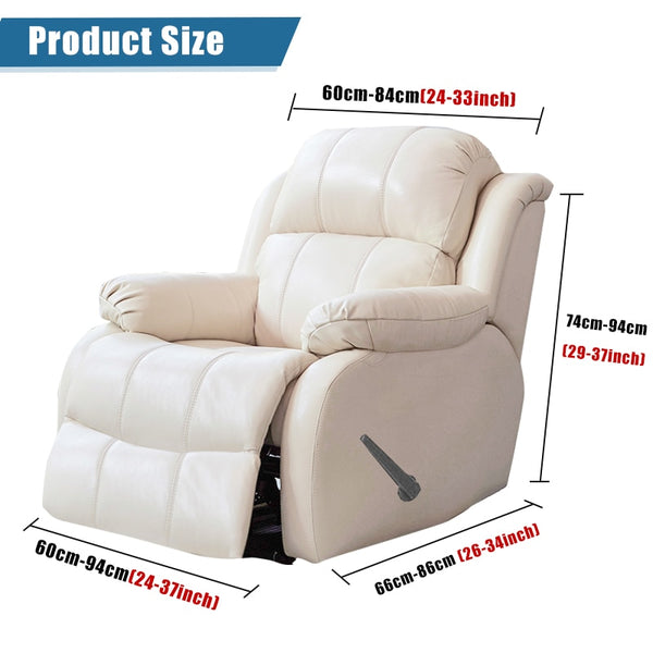 Luxury Velvet Recliner Chair Cover - shopcouchcovers.com