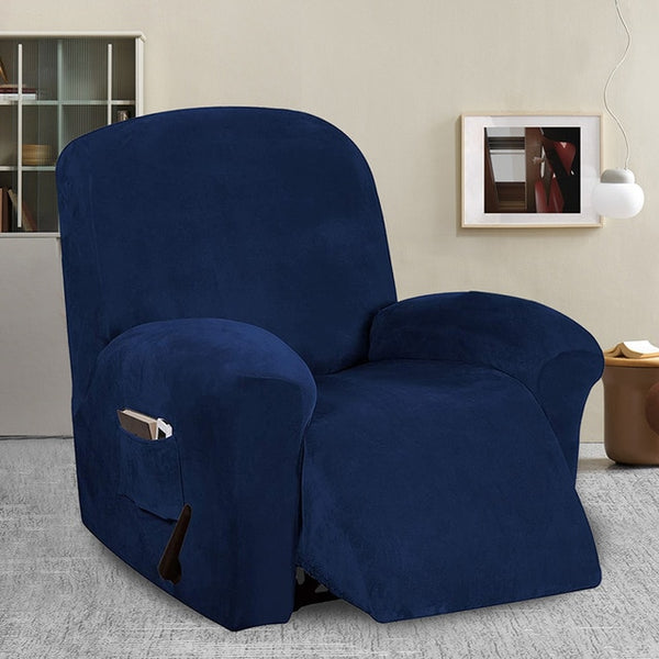 Luxury Velvet Recliner Chair Cover - shopcouchcovers.com