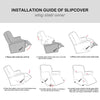 Luxury Velvet Recliner Chair Cover - shopcouchcovers.com