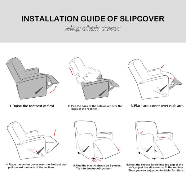 Luxury Velvet Recliner Chair Cover - shopcouchcovers.com