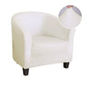 Solid Color Barrel Club Tube Chair Cover - shopcouchcovers.com
