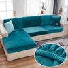 Luxury Velvet Couch Sofa Seat Cushion Covers - shopcouchcovers.com