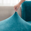 Luxury Velvet Couch Sofa Seat Cushion Covers - shopcouchcovers.com