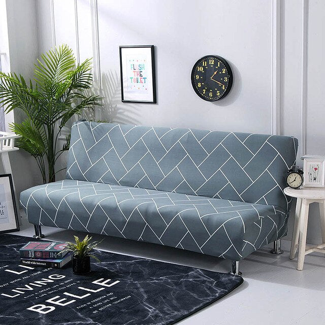 Teal Stone Futon Cover Slipcover