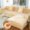 Plush Velvet Elastic Couch Covers - shopcouchcovers.com