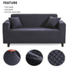 Charcoal Diamond Stitch Thick Velvet Couch Cover - shopcouchcovers.com