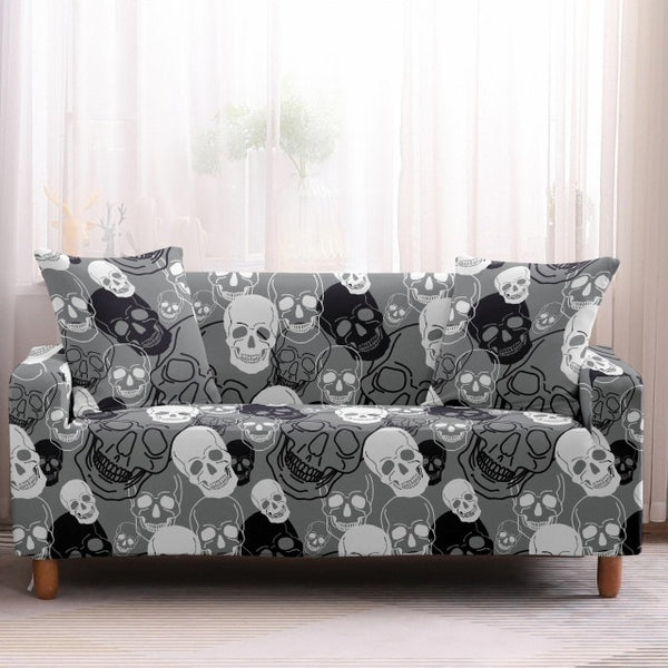 Skull Design Couch Covers - shopcouchcovers.com