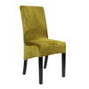 Velvet XL Spandex Dining Chair Slipcover - shopcouchcovers.com