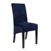 Velvet XL Spandex Dining Chair Slipcover - shopcouchcovers.com