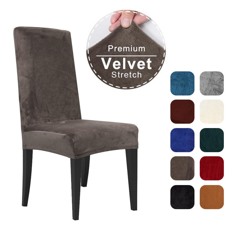 Velvet Dining Chairs Covers