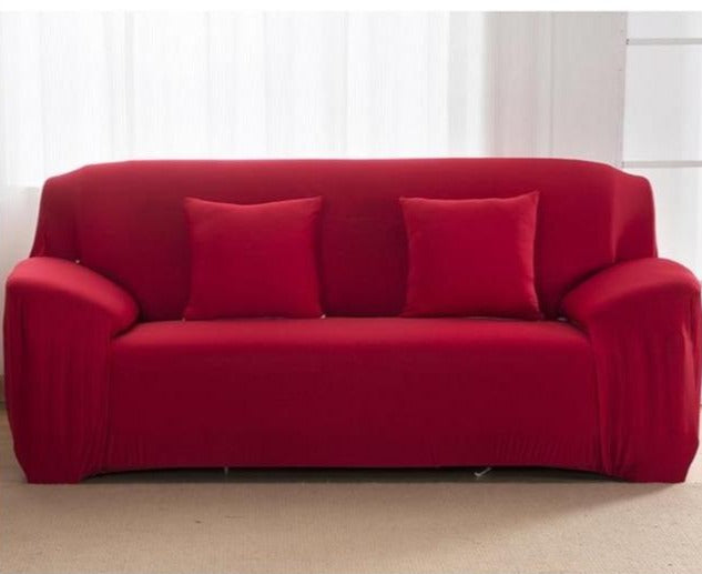 Red Sofa Couch Covers Slipcovers