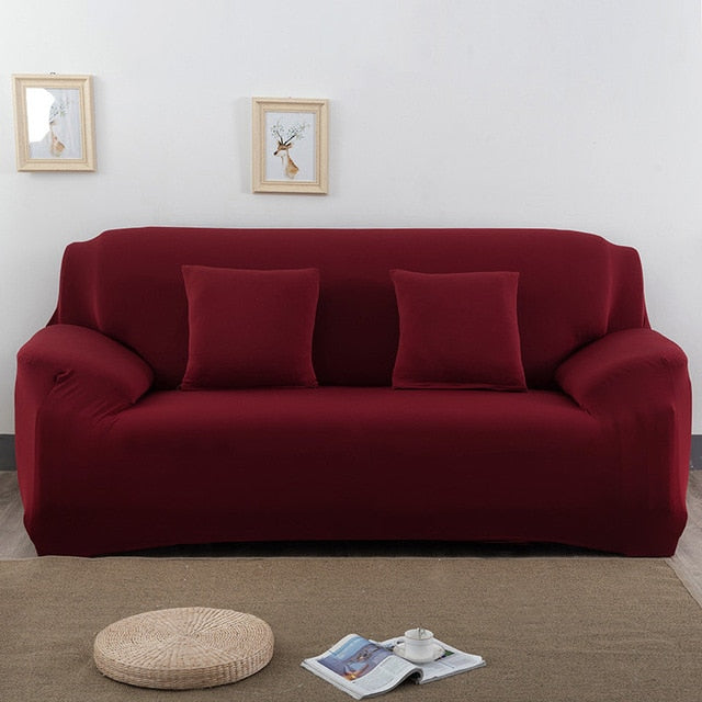 Wine Red Sofa Couch Covers Slipcovers