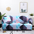 Geometric Teal Sofa Couch Cover Slipcover - shopcouchcovers.com