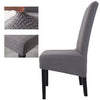 Jacquard XL Dining Chair Cover - shopcouchcovers.com