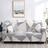 Grey Triangle Sofa Couch Covers Slipcover - shopcouchcovers.com