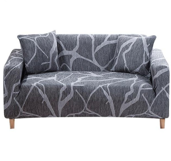 Forest Grey Couch Cover Slipcover - shopcouchcovers.com