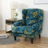 Bonica Blume Wingback Chair Cover Slipcover - shopcouchcovers.com