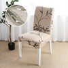 Brown Blume Waterproof Dining Chair Cover - shopcouchcovers.com