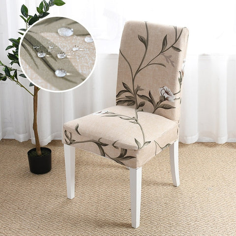 Floral Print Dining Chair Covers