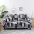 Grey Patchwork Couch Sofa Cover - shopcouchcovers.com