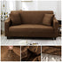 Boston Mocha Couch Cover Sofa Slipcover - shopcouchcovers.com