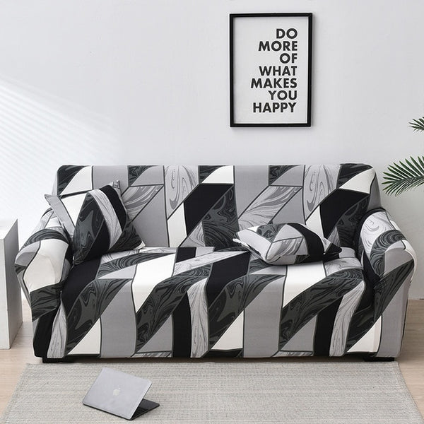 Nori Geometrics Couch Cover Slipcover - shopcouchcovers.com