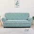 Aztec Blue Couch Cover Sofa Slipcover - shopcouchcovers.com