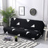 Black White Triangle Futon Cover Slipcover - shopcouchcovers.com